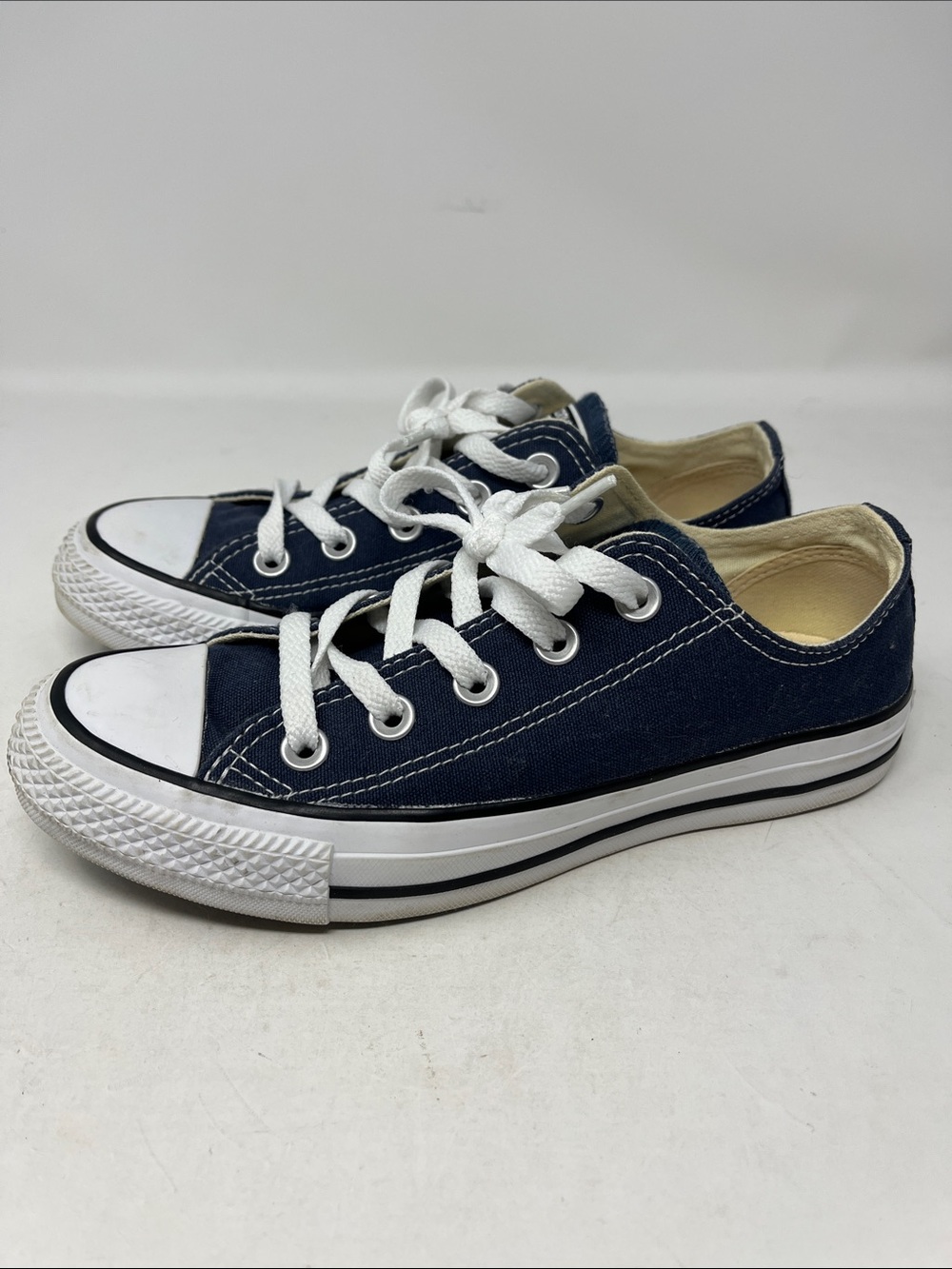 CONVERSE Chuck Taylor All Star Low sneakers Blue/white SZ men 3.5 Wo 5.5